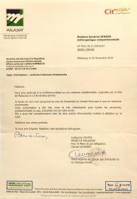 Courrier ccas malaunay
